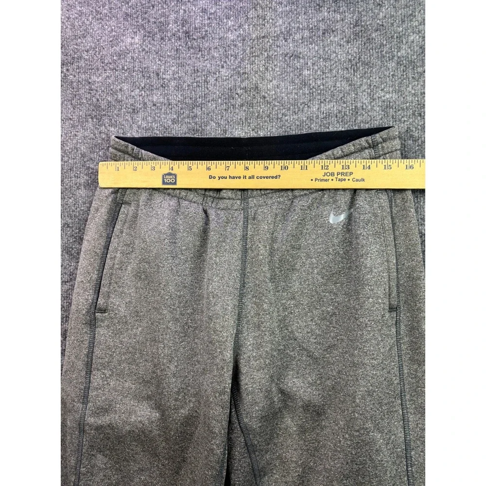 Nike Dri-FIT Training Pants Mens Medium Grey Heather Straight Leg Athleisure